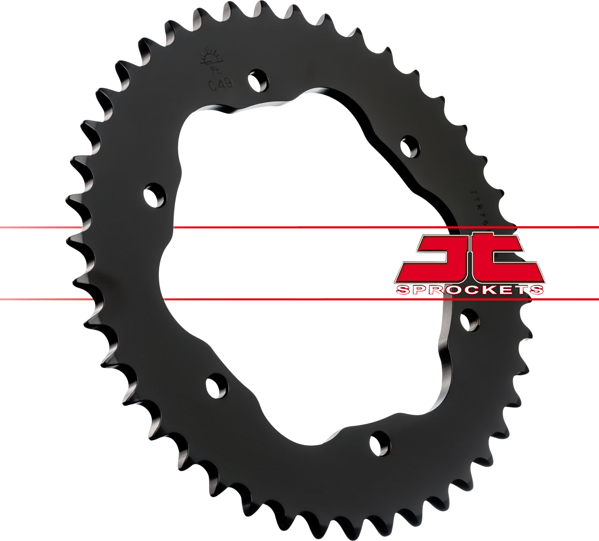 JT SPROCKETS Rear Sprocket - 43 Tooth - Ducati JTR761.43