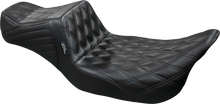 LE PERA Tailwhip Daddy Long Legs Seat - Double Diamond - Black - Touring '08-'24 LK-587DLDD