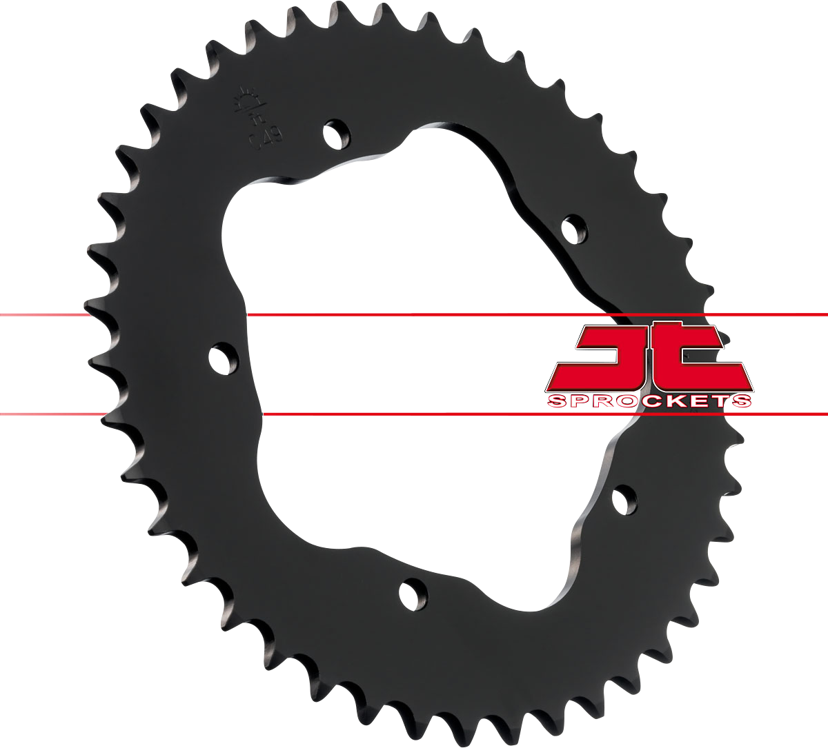 JT SPROCKETS Rear Sprocket - 43 Tooth - Hypermotard JTR751.43