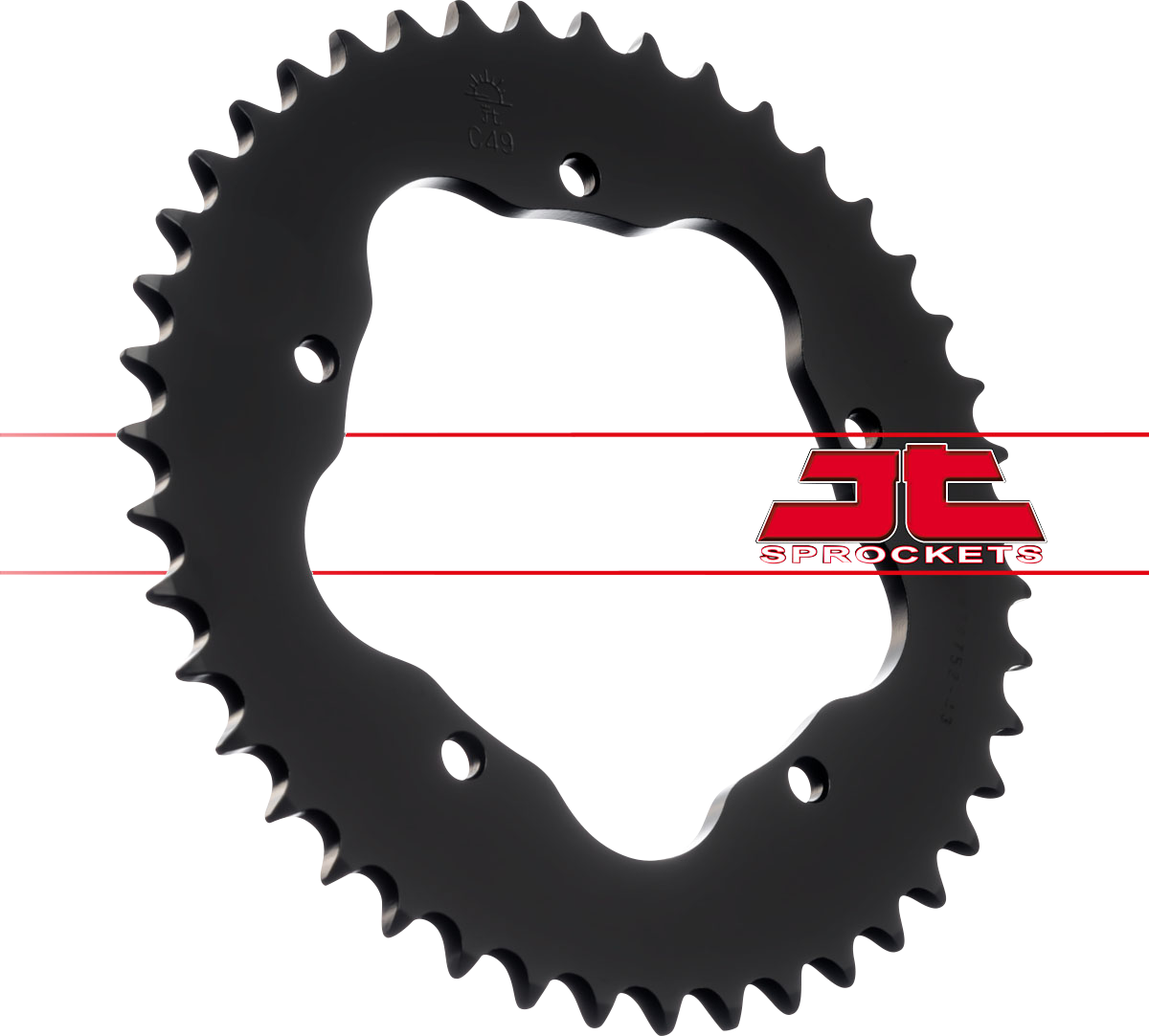 JT SPROCKETS Rear Sprocket - 43 Tooth - Ducati JTR752.43