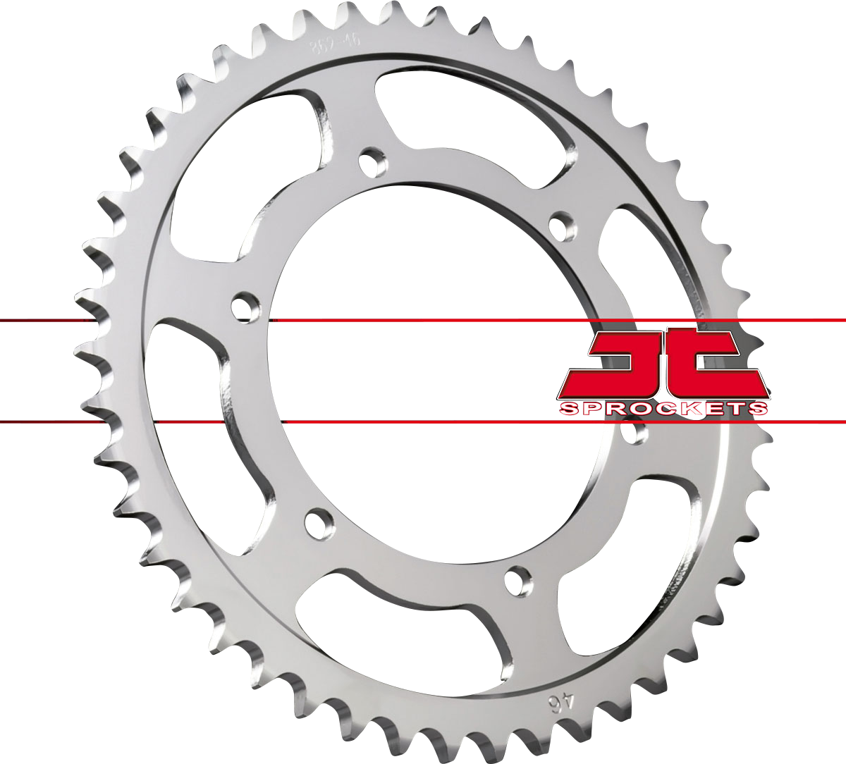 JT SPROCKETS Rear Sprocket - 46 Tooth - FZ600 JTR862.46