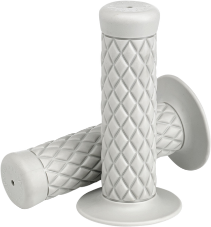 BILTWELL Thruster Bar Grips - 1" - White 6702-0201