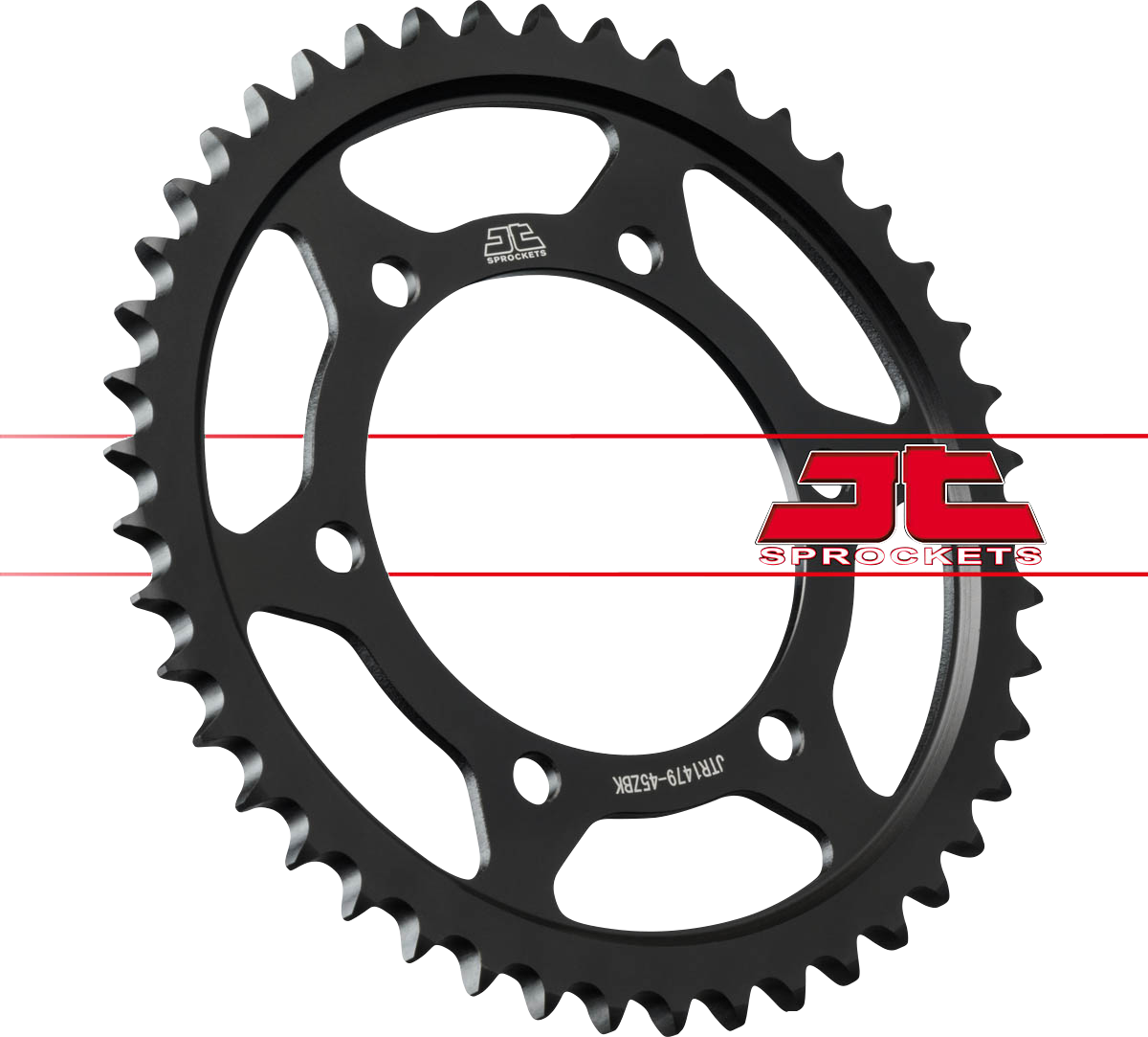 JT SPROCKETS Rear Sprocket - 45 Tooth - YZF R1 LE JTR1479.45ZBK