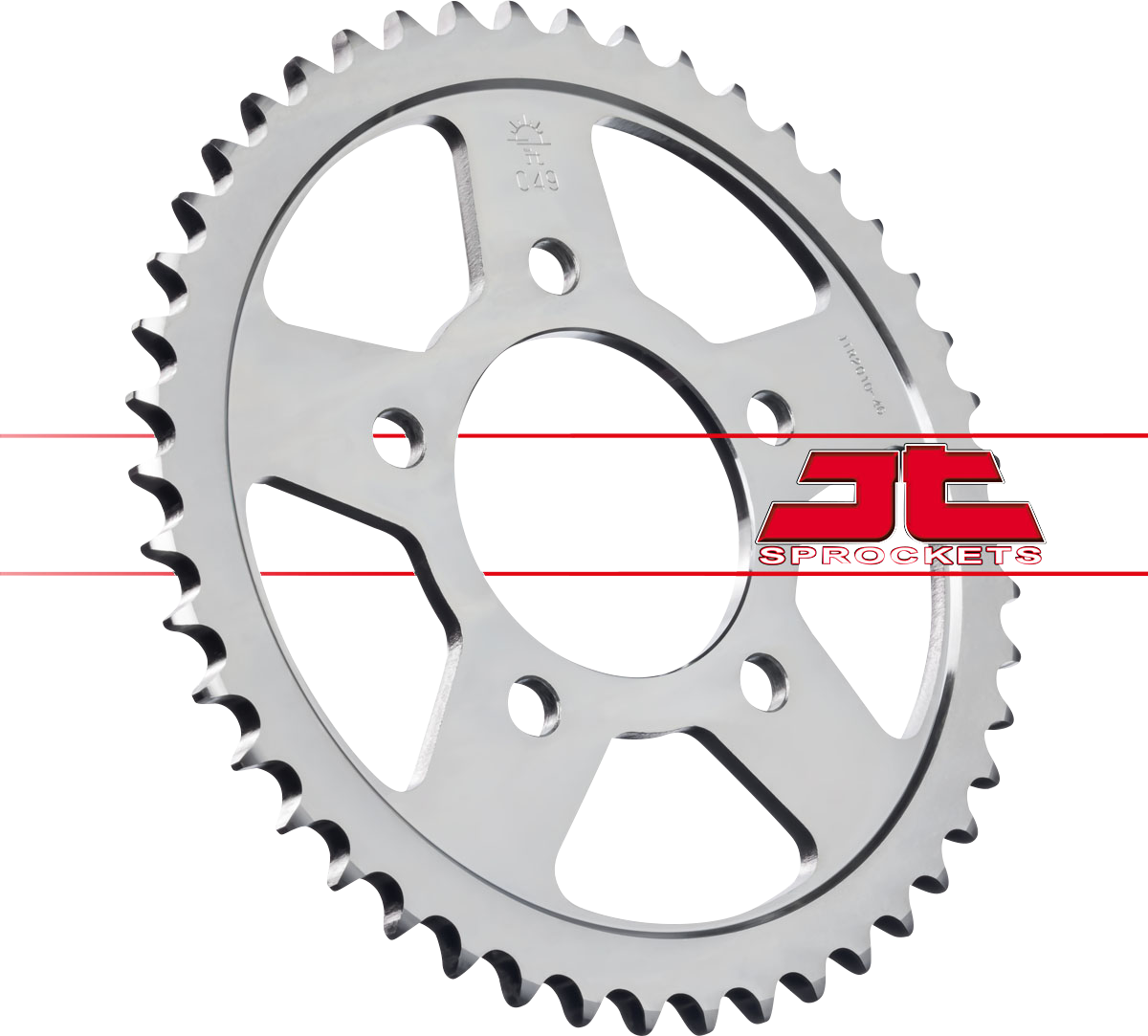 JT SPROCKETS Rear Sprocket - 46 Tooth - Triumph JTR2010.46