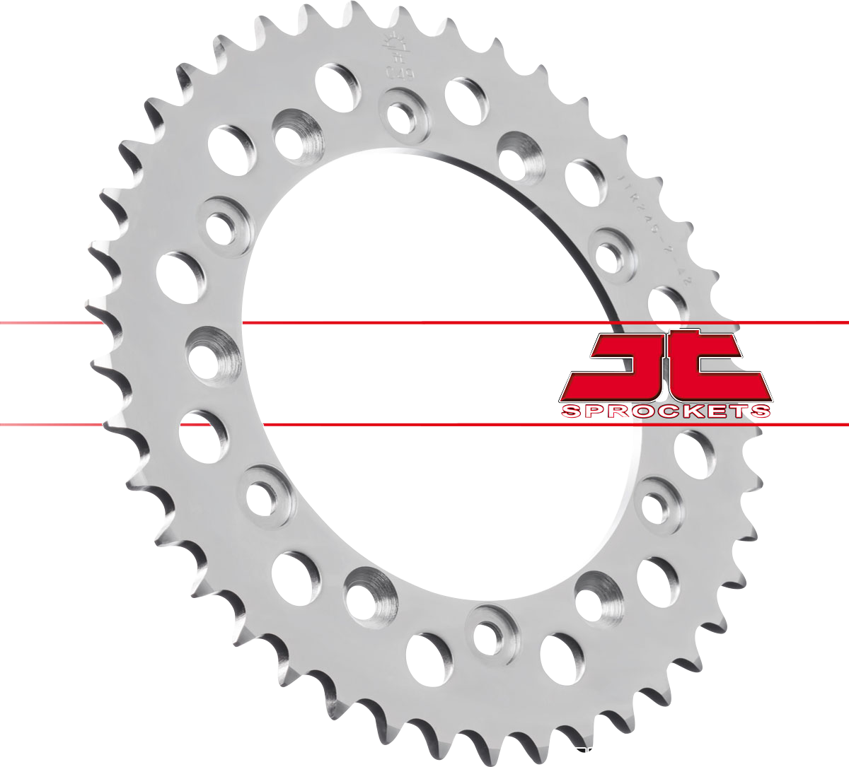 JT SPROCKETS Rear Sprocket - 42 Tooth - Honda/Yamaha JTR245/2.42