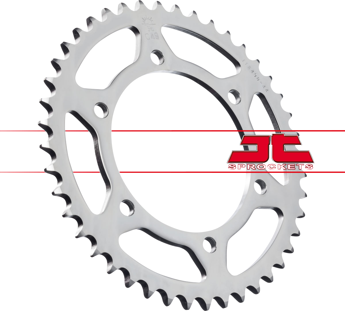 JT SPROCKETS Rear Sprocket - 44 Tooth - GSXR750W JTR498.44