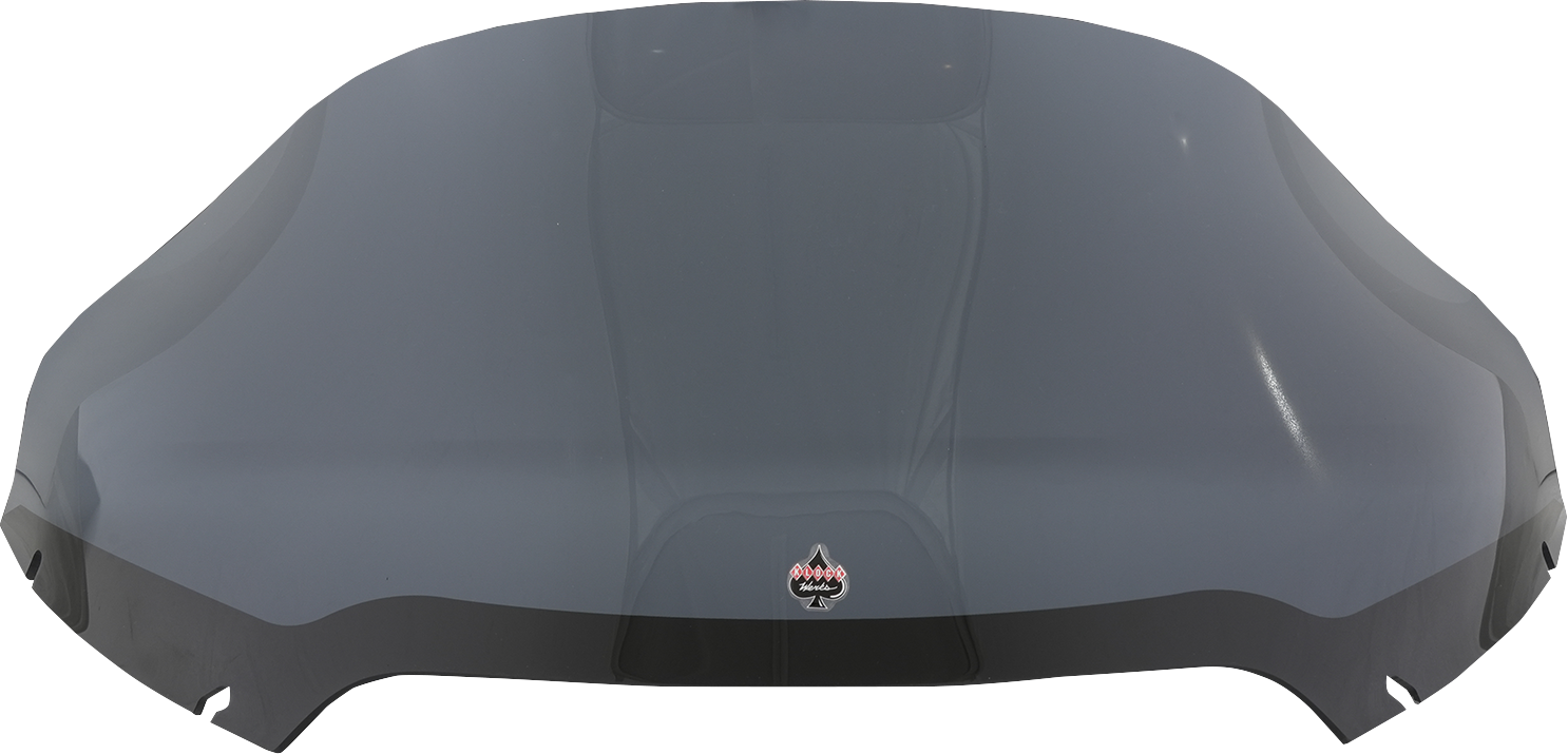 KLOCK WERKS Flare™ Windshield - 10" - Dark Smoke - FLTR KWW-01-0622-DS