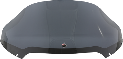 KLOCK WERKS Flare™ Windshield - 10" - Dark Smoke - FLTR KWW-01-0622-DS