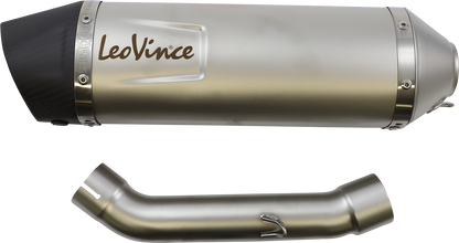 LEOVINCE LV One EVO Slip-On Muffler - Stainless Steel 14393EU