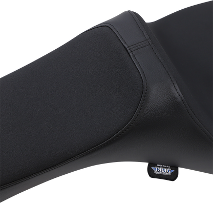 DRAG SPECIALTIES SEATS Predator III Slip Stop™ Seat - Smooth - Black - FL/FX '18-'23 4665