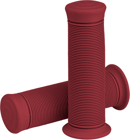 BILTWELL Kung Fu Grips - 7/8" - Oxblood 6701-0378
