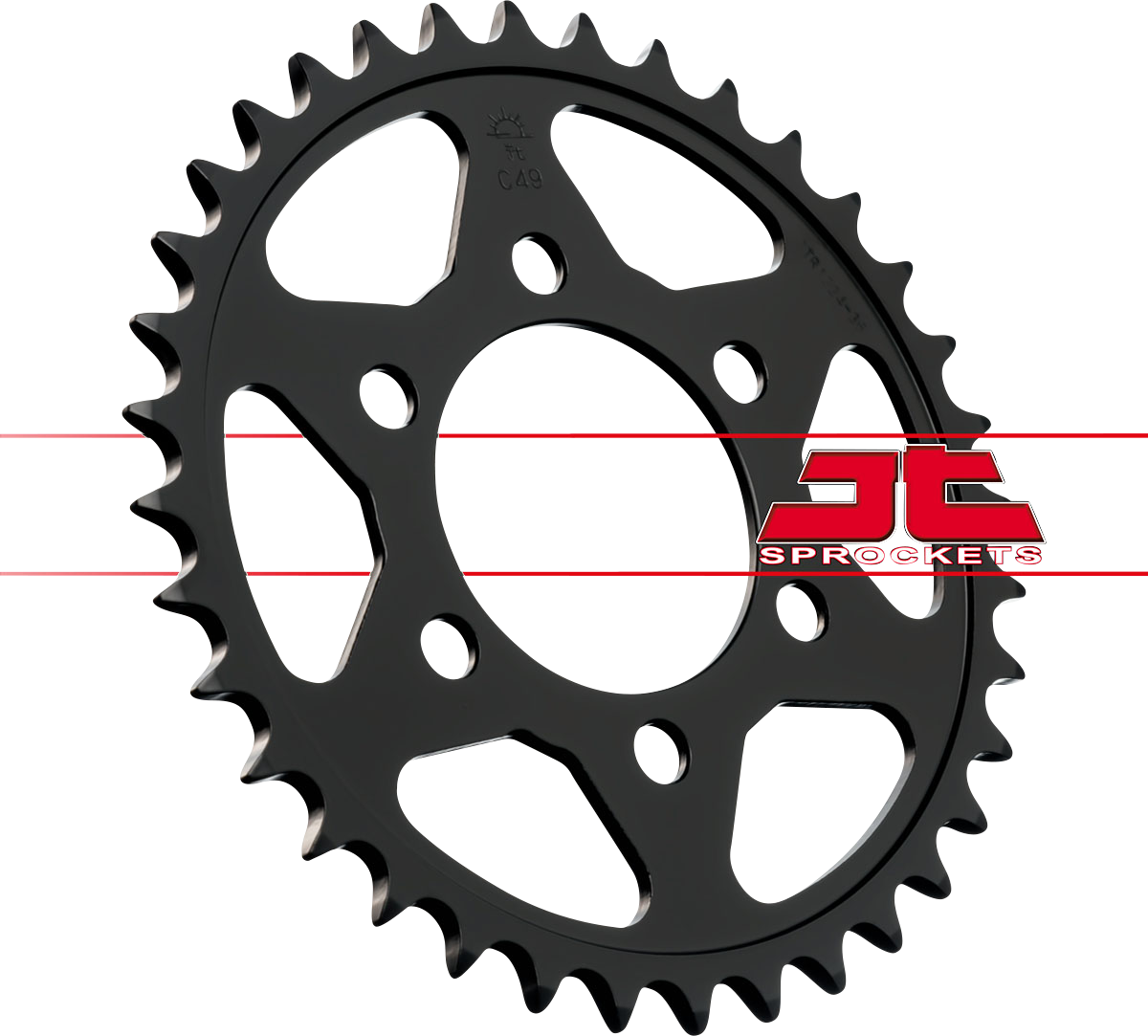 JT SPROCKETS Rear Sprocket - 36 Tooth - CB300 JTR1224.36