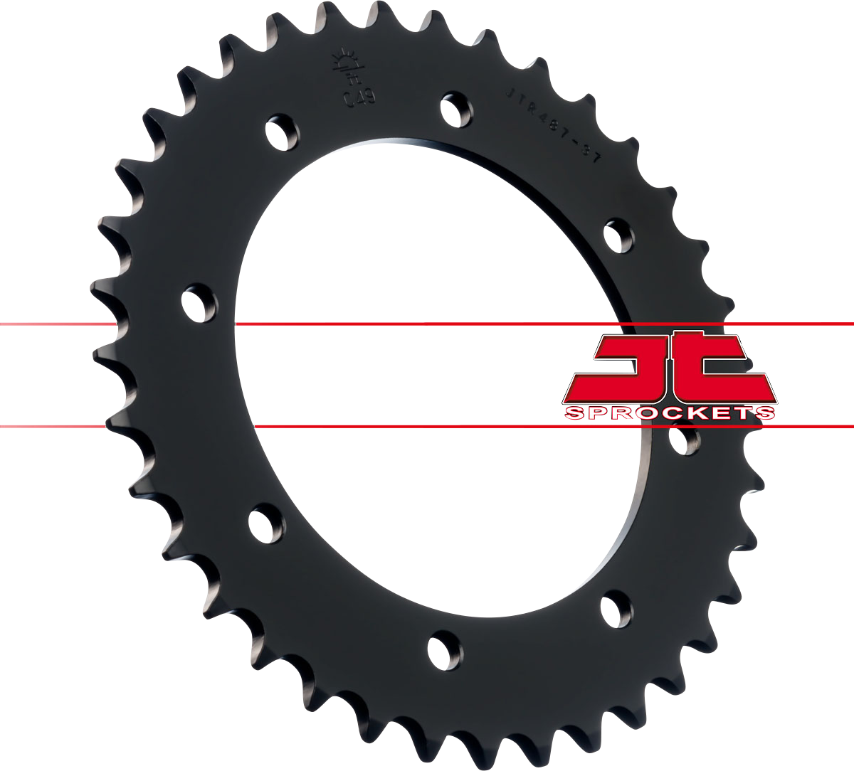 JT SPROCKETS Rear Sprocket - 37 Tooth - W800 JTR487.37