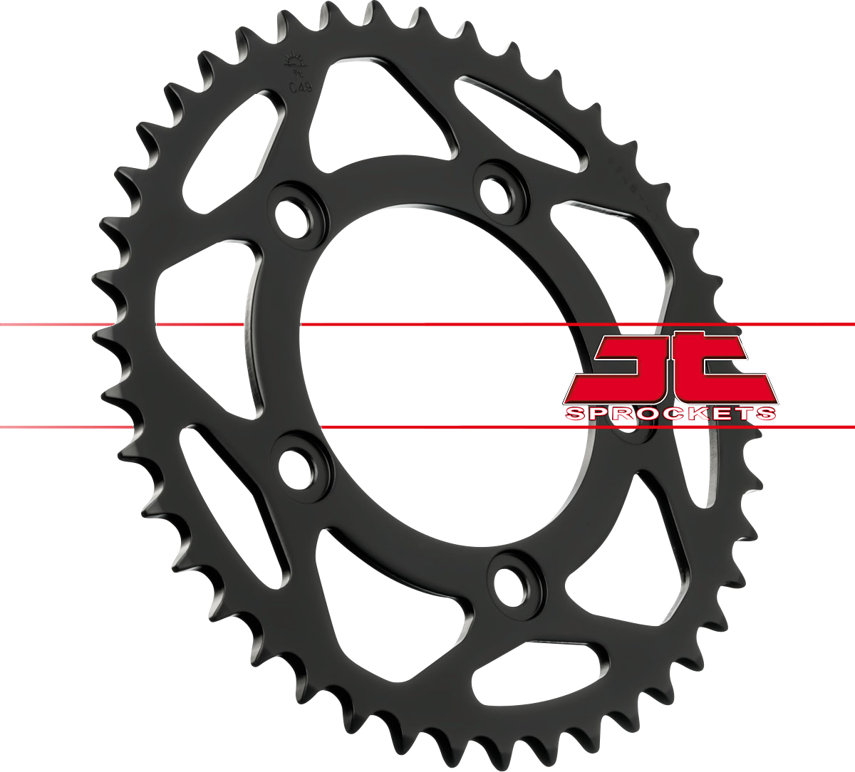 JT SPROCKETS Rear Sprocket - 43 Tooth - Ducati JTR746.43