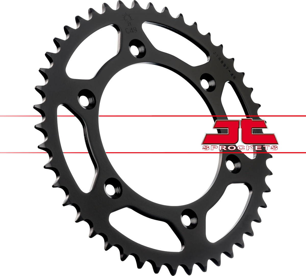 JT SPROCKETS Rear Sprocket - 46 Tooth - KTM/Husaberg/Husqvarna JTR897.46