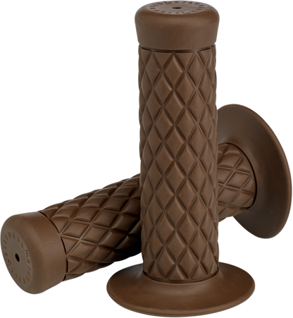 BILTWELL Thruster Bar Grips - 7/8" - Chocolate 6702-0478