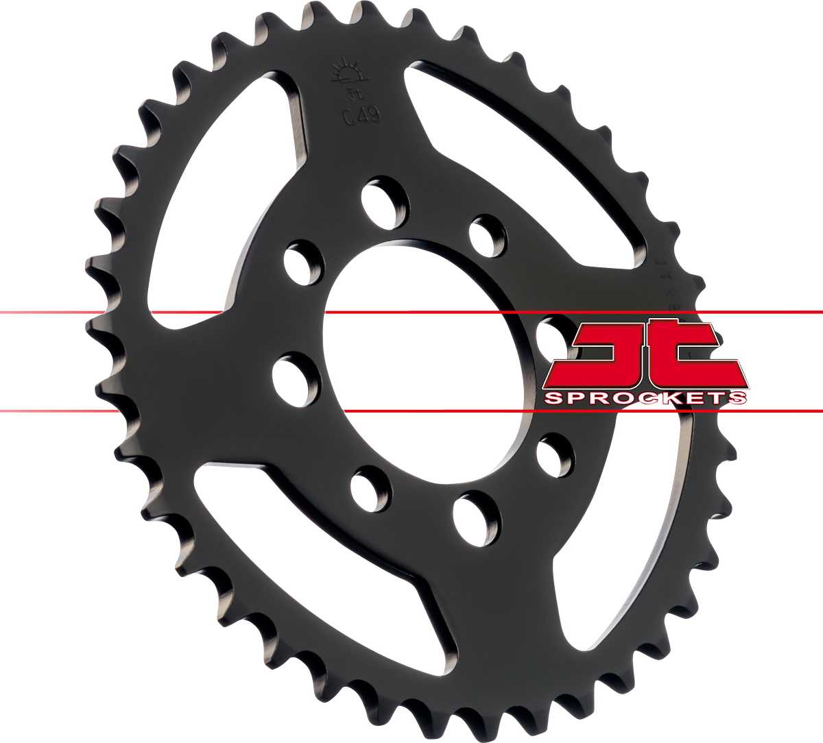 JT SPROCKETS Rear Sprocket - 38 Tooth - Kawasaki JTR801.38
