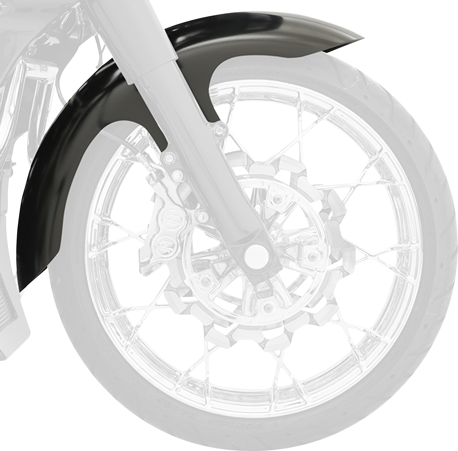 KLOCK WERKS Front Fender - Henry Fit - 16"-19" KWF-01-0308