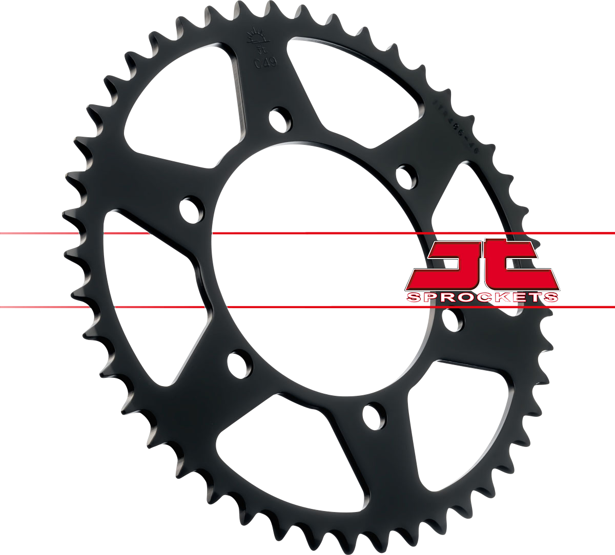 JT SPROCKETS Rear Sprocket - 46 Tooth - Kawasaki/Suzuki JTR486.46