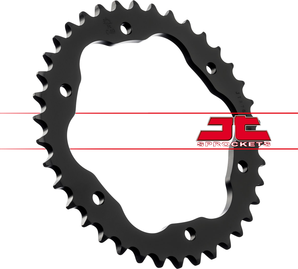 JT SPROCKETS Rear Sprocket - 38 Tooth - Ducati JTR761.38
