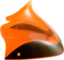 KLOCK WERKS Kolor Flare™ Windshield - 8" - Orange Ice - FLTR KWW-01-0623