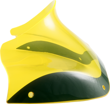 KLOCK WERKS Kolor Flare™ Windshield - 8" - Yellow Ice - FLTR KWW-01-0624