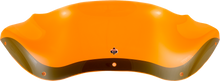 KLOCK WERKS Kolor Flare™ Windshield - 8" - Orange Ice - FLTR KWW-01-0623