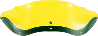 KLOCK WERKS Kolor Flare™ Windshield - 8" - Yellow Ice - FLTR KWW-01-0624