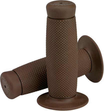 BILTWELL Renegade Bar Grips - 7/8" - Chocolate 6704-0478