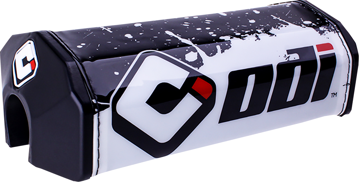 ODI Oversized Handlebar Pad - Splatter - White/Black H72BPS-WB