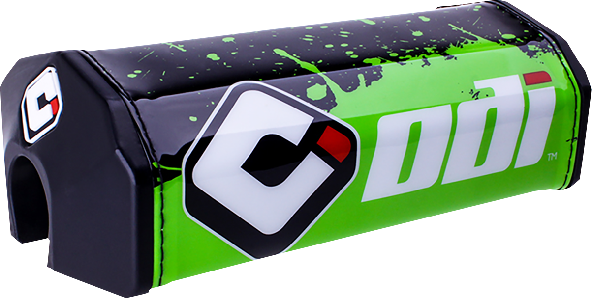 ODI Oversized Handlebar Pad - Splatter - Green/Black H72BPS-NB