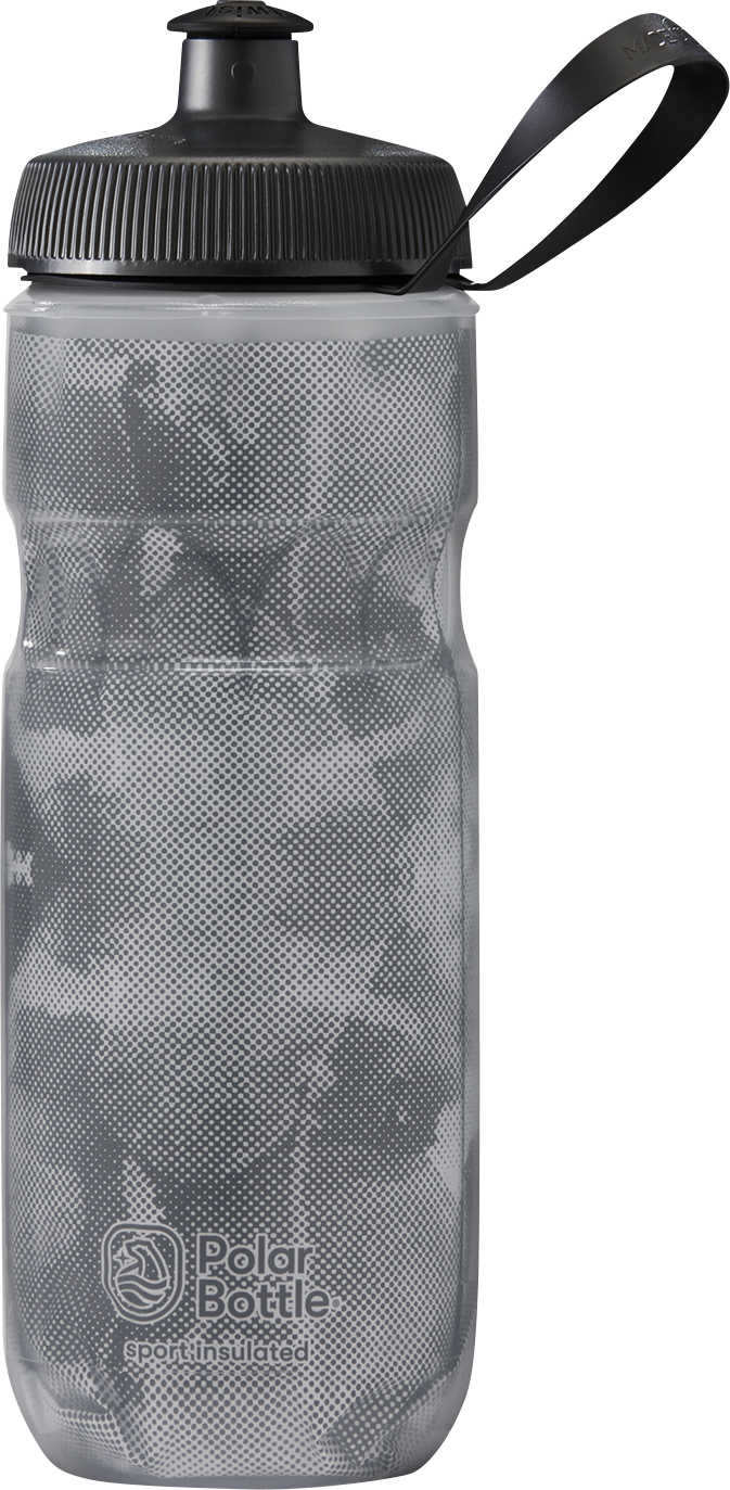 POLAR BOTTLE Sport Insulated Bottle - Fly Dye - Monochrome - 20 oz. INS20OZ15