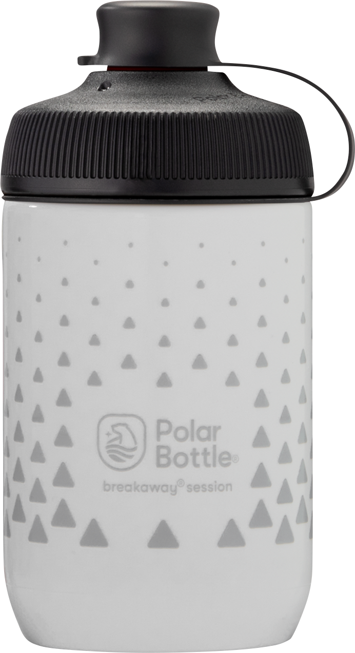 POLAR BOTTLE Breakaway® Session Bottle - Muckguard™ - Apex - White - 15 oz. SWM15OZ13