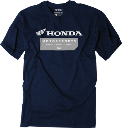 FACTORY EFFEX Honda Mission T-Shirt - Navy - Medium 26-87302