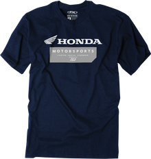 FACTORY EFFEX Honda Mission T-Shirt - Navy - Large 26-87304