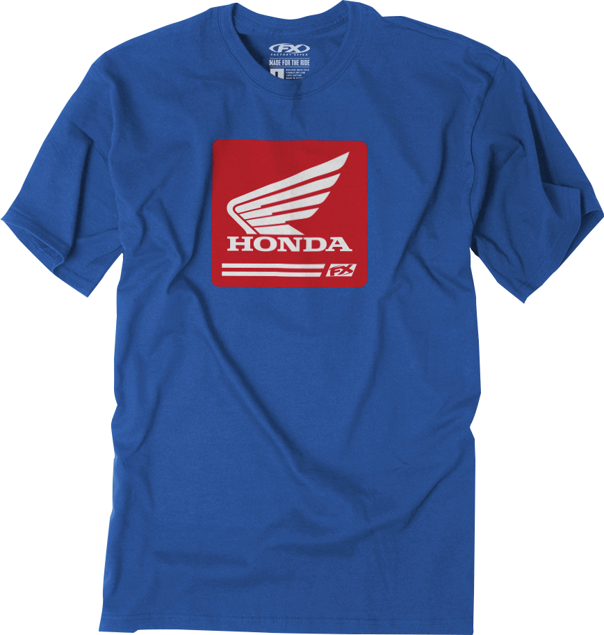 FACTORY EFFEX Honda Crate T-Shirt - Royal Blue - XL 26-87316