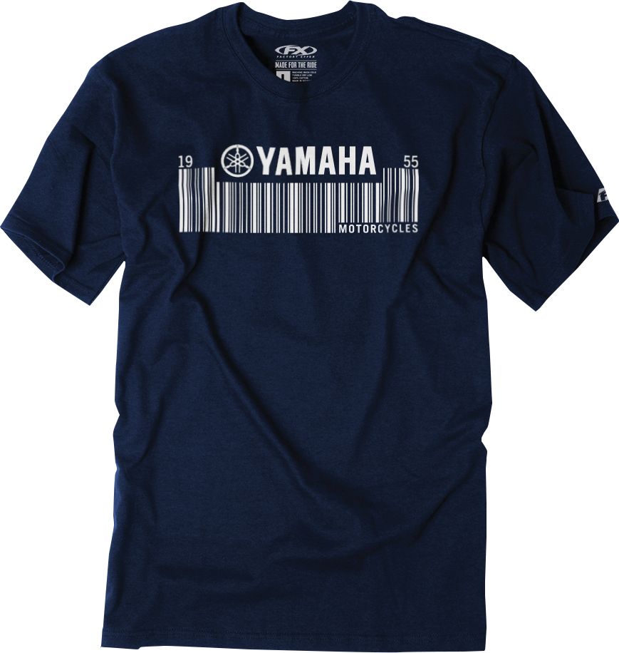 FACTORY EFFEX Yamaha Coded T-Shirt - Navy - 2XL 26-87218