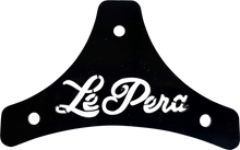 LE PERA Sissy Bar Plate - Dead End - Scroll - Black - Softail/Touring '08-'22 H-SB SCROLL