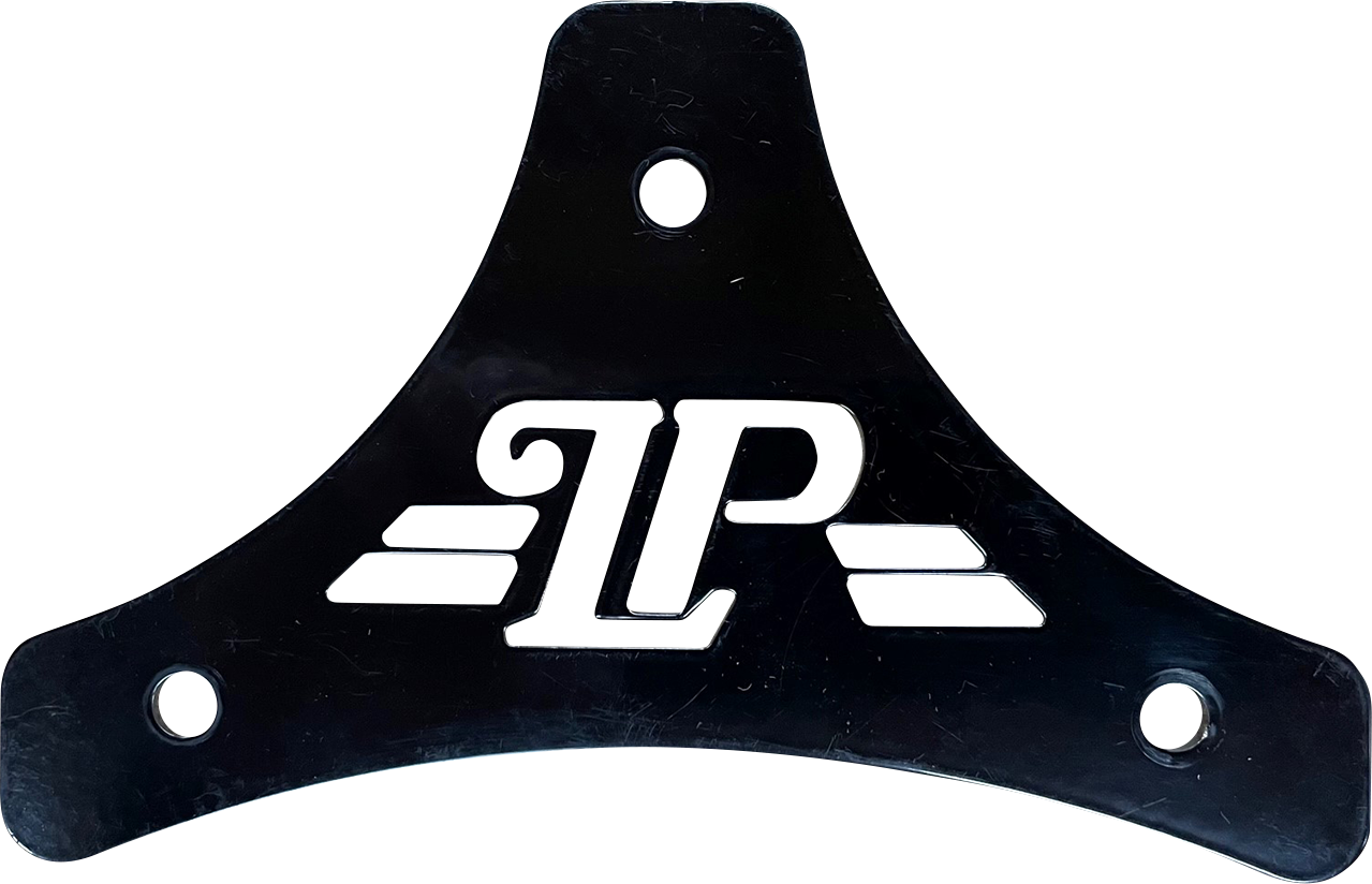 LE PERA Sissy Bar Plate - Dead End - Classic - Black - Softail/Touring '08-'22 H-SB LP CLASSIC