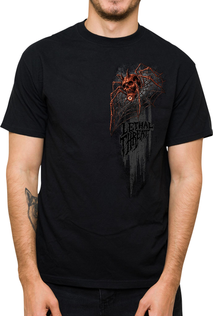 LETHAL THREAT Know Your Darkness T-Shirt - Black - XL LT20902XL