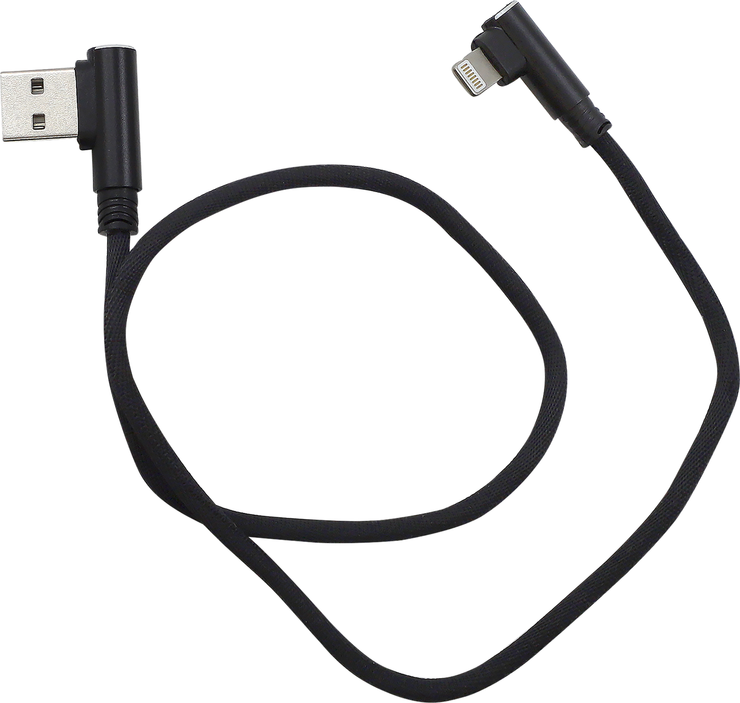RIDEPOWER 90° USB to 90° Lightning Cable - Charger - Single-End - 18" RP90DEGUSBLHT18