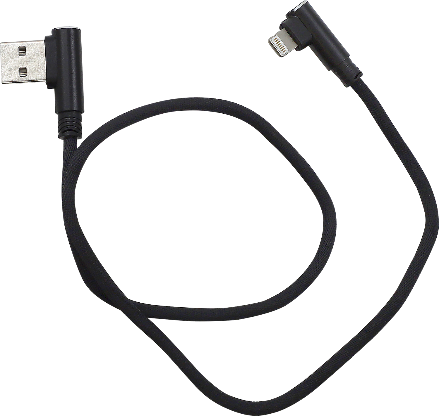 RIDEPOWER 90° USB to 90° Lightning Cable - Charger - Single-End - 18" RP90DEGUSBLHT18