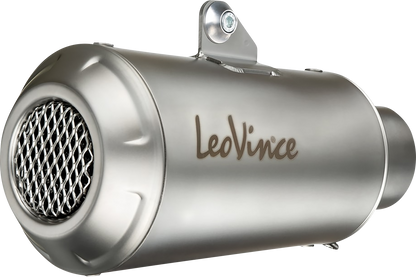 LEOVINCE LV-10 Slip-On Muffler - Stainless Steel 15245