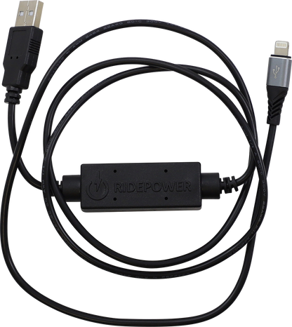 RIDEPOWER USB to Lightning Cable - Charger - Single-End - 4' RP1248USBLHT4FT