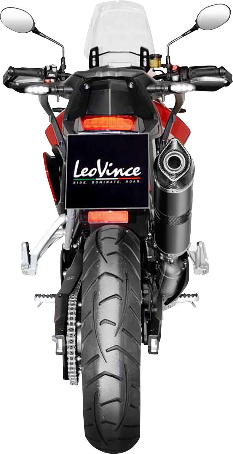 LEOVINCE LV One Evo Slip-On Muffler - Black Edition 14352EBU