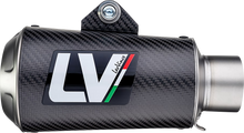 LEOVINCE LV-10 Slip-On Muffler - Carbon Fiber 15242CU