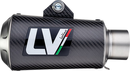 LEOVINCE LV-10 Slip-On Muffler - Carbon Fiber 15242CU