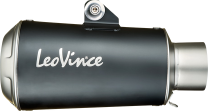 LEOVINCE LV-10 Slip-On Muffler - Black Edition 15245B