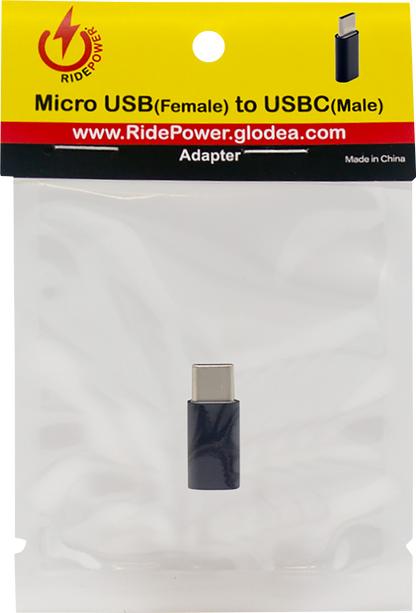 RIDEPOWER Micro USB to USB-C Adapter RPMUSBCADPT