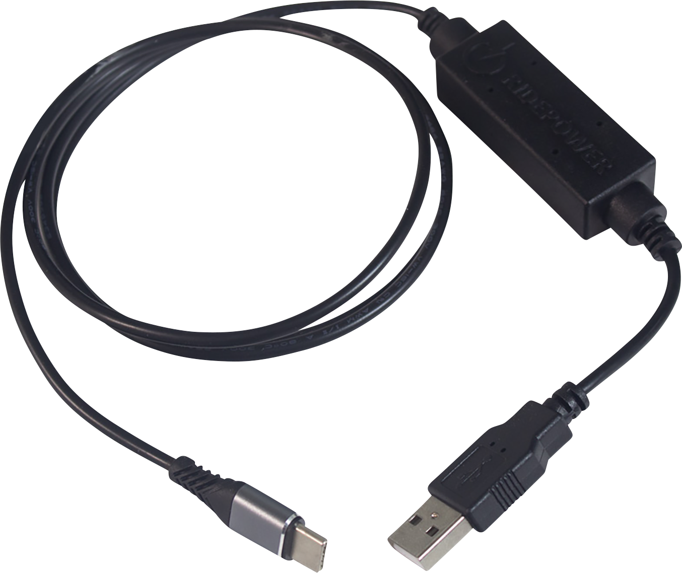 RIDEPOWER USB to USB-C Cable - Charger - Single-End - 4' 1248USBUSBC4FT